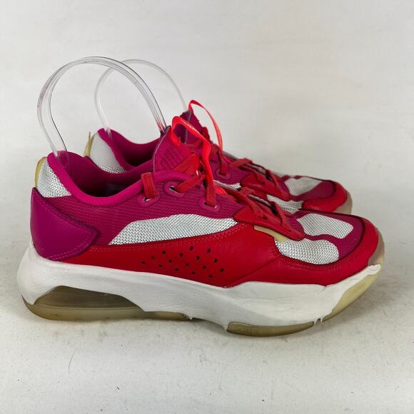 Nike Air Jordan 200E Sneakers Womens 7 Red Lace-Up Athletic Sneakers DH7381-606 - Picture 2 of 10